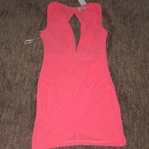 Coral dress. Size small.